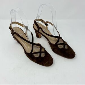Florsheim - Vintage Suede Heels! (6.5 Narrow)